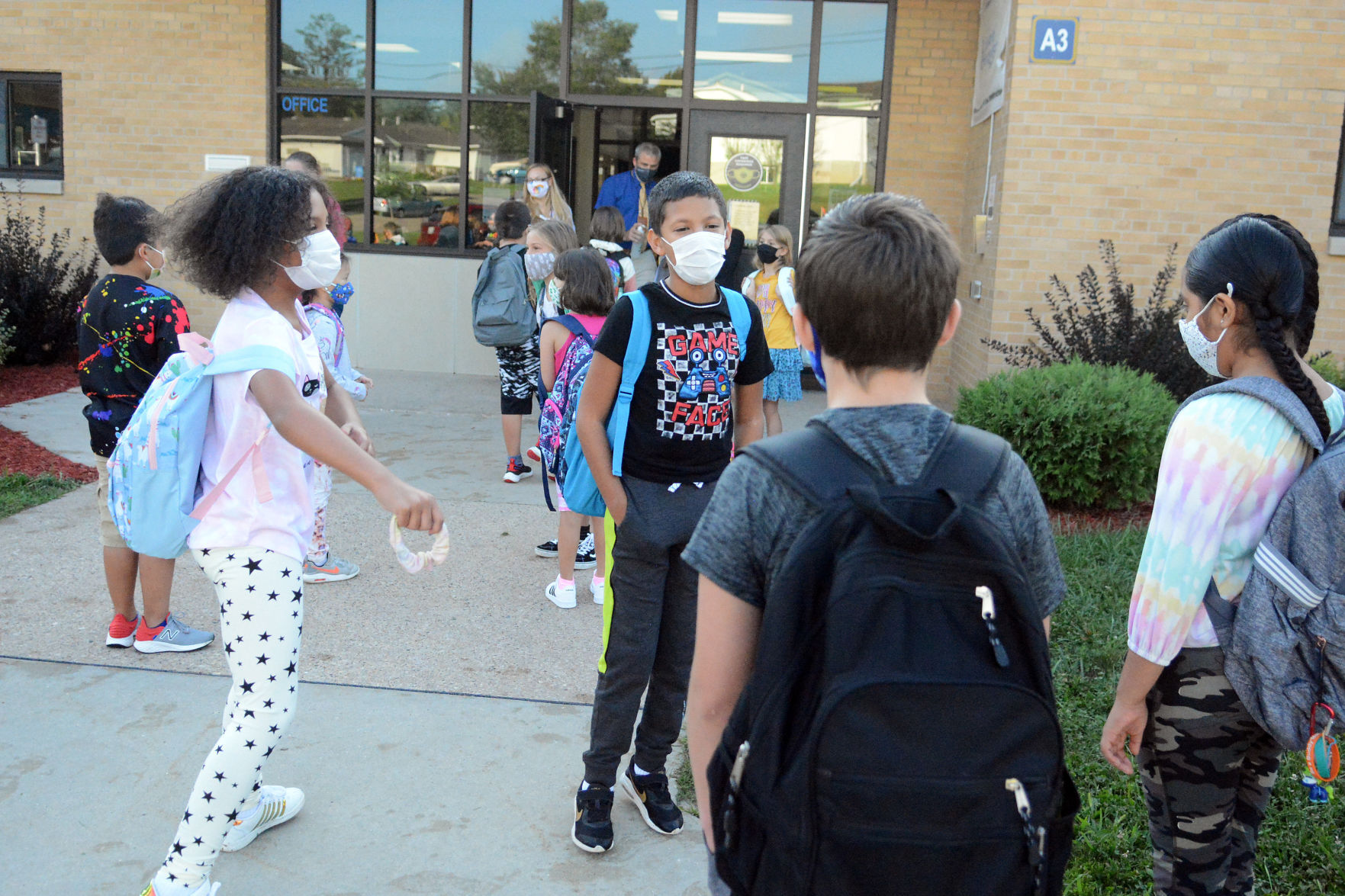 First day of school at Al Behrman